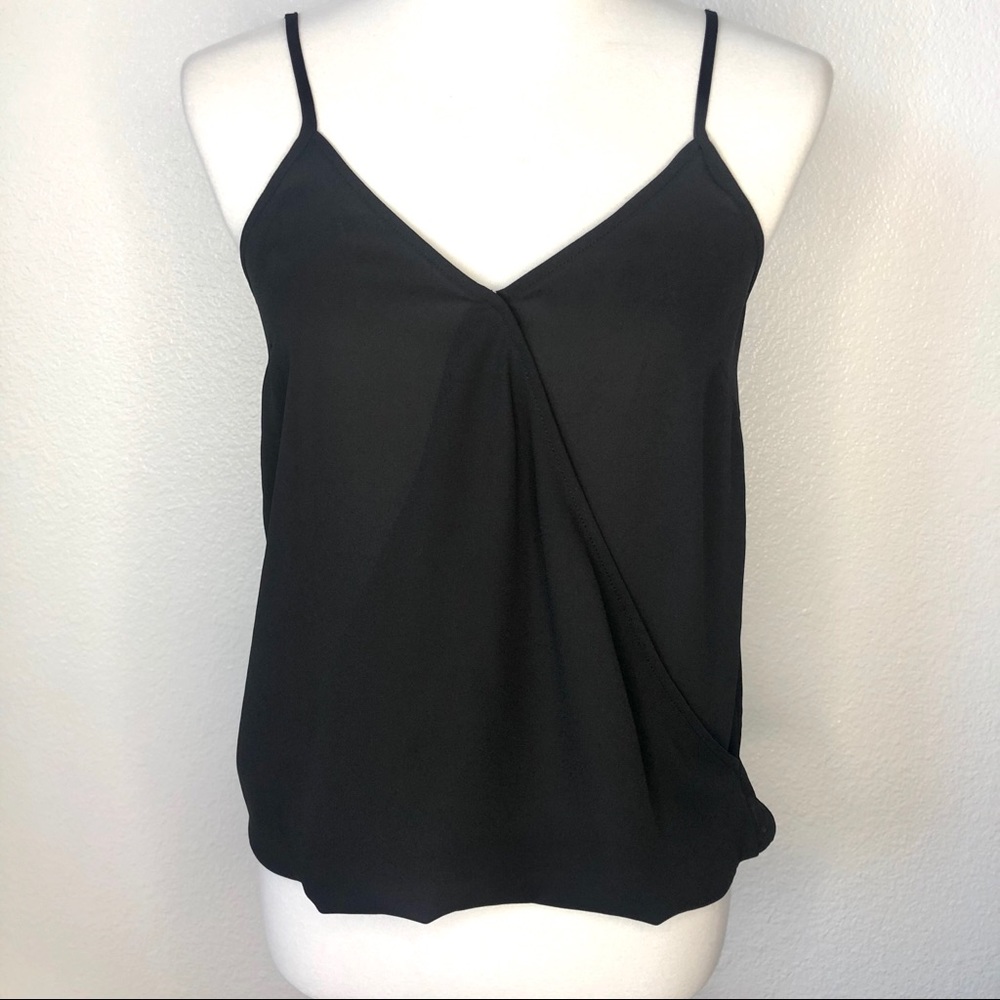 Black tank top